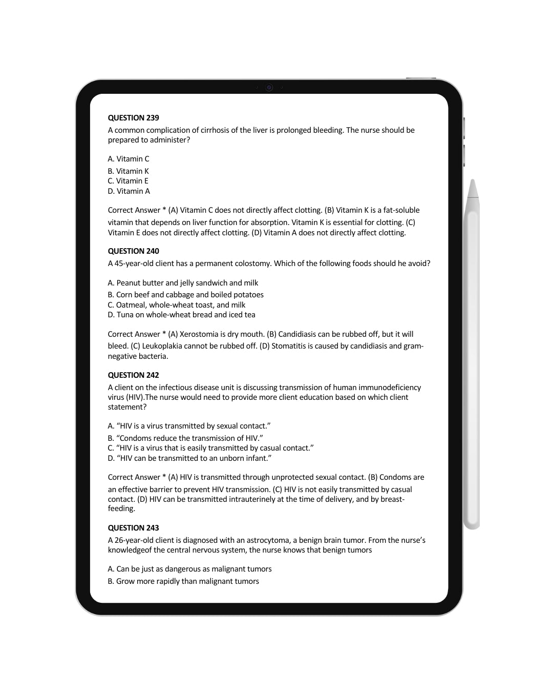 500+ Nclex Prep Question